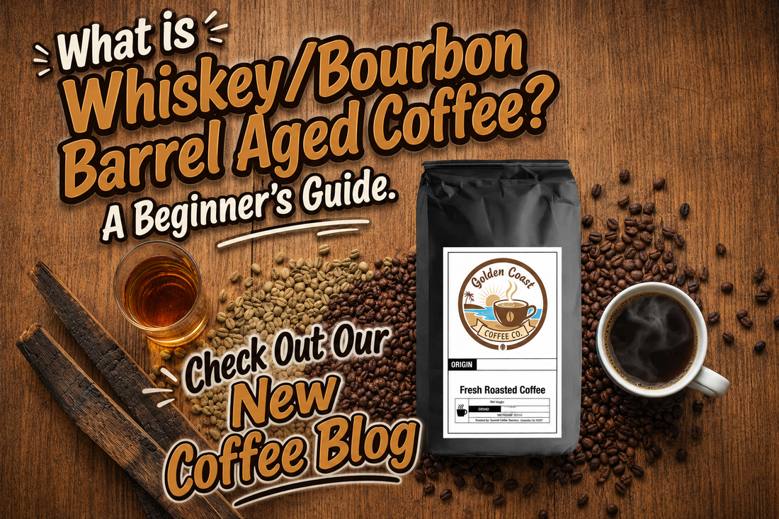 What is Whiskey/Bourbon Barrel Aged Coffee? A Beginner's Guide