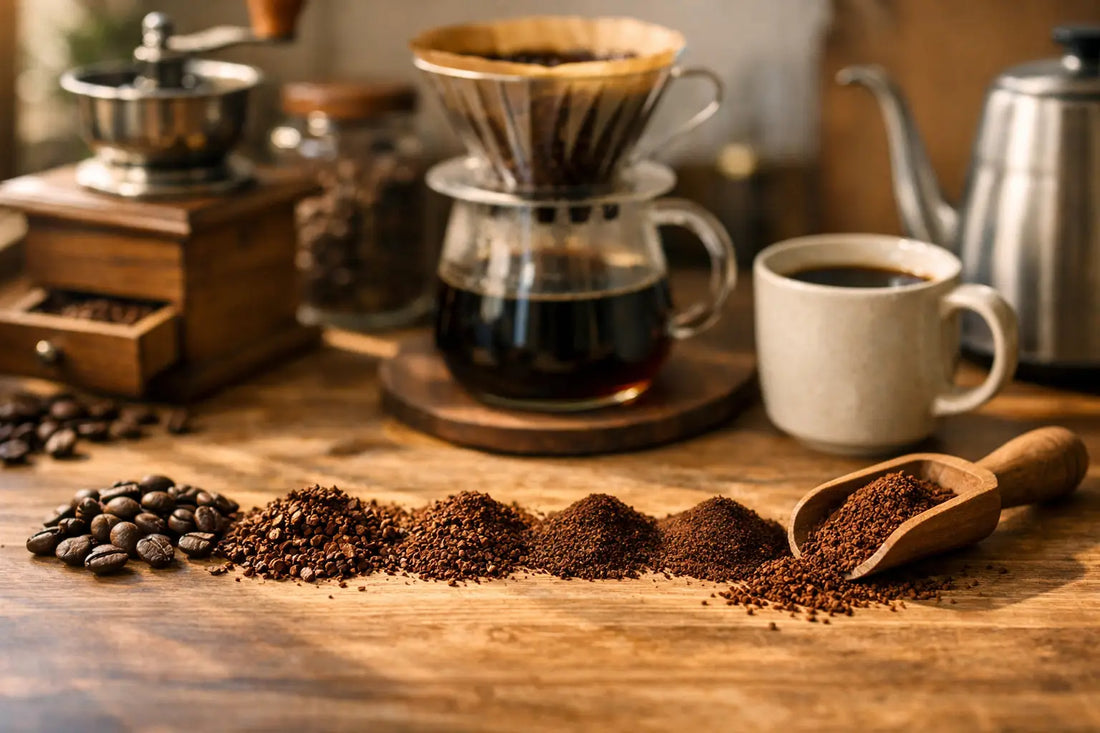 Coffee Grind Size Chart for Better Home Brewing